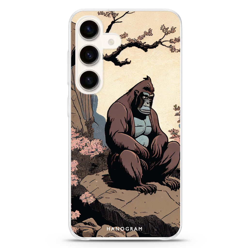 Gorilla life Samsung Galaxy S26/S25/S24 水晶透明保護殼正面展示