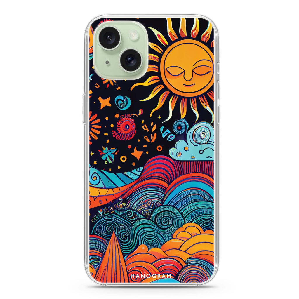 Sun Art iPhone 15 Plus Magsafe 兼容水晶透明保護殼