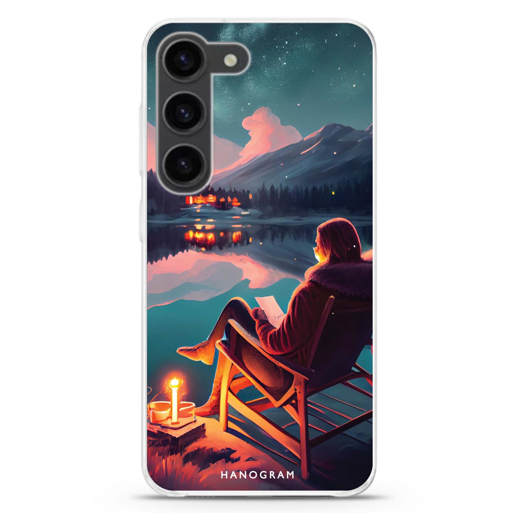 A Beautiful Night Samsung Galaxy 水晶透明保護殼