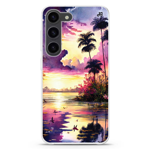 Tropical rainforest Samsung Galaxy 水晶透明保護殼