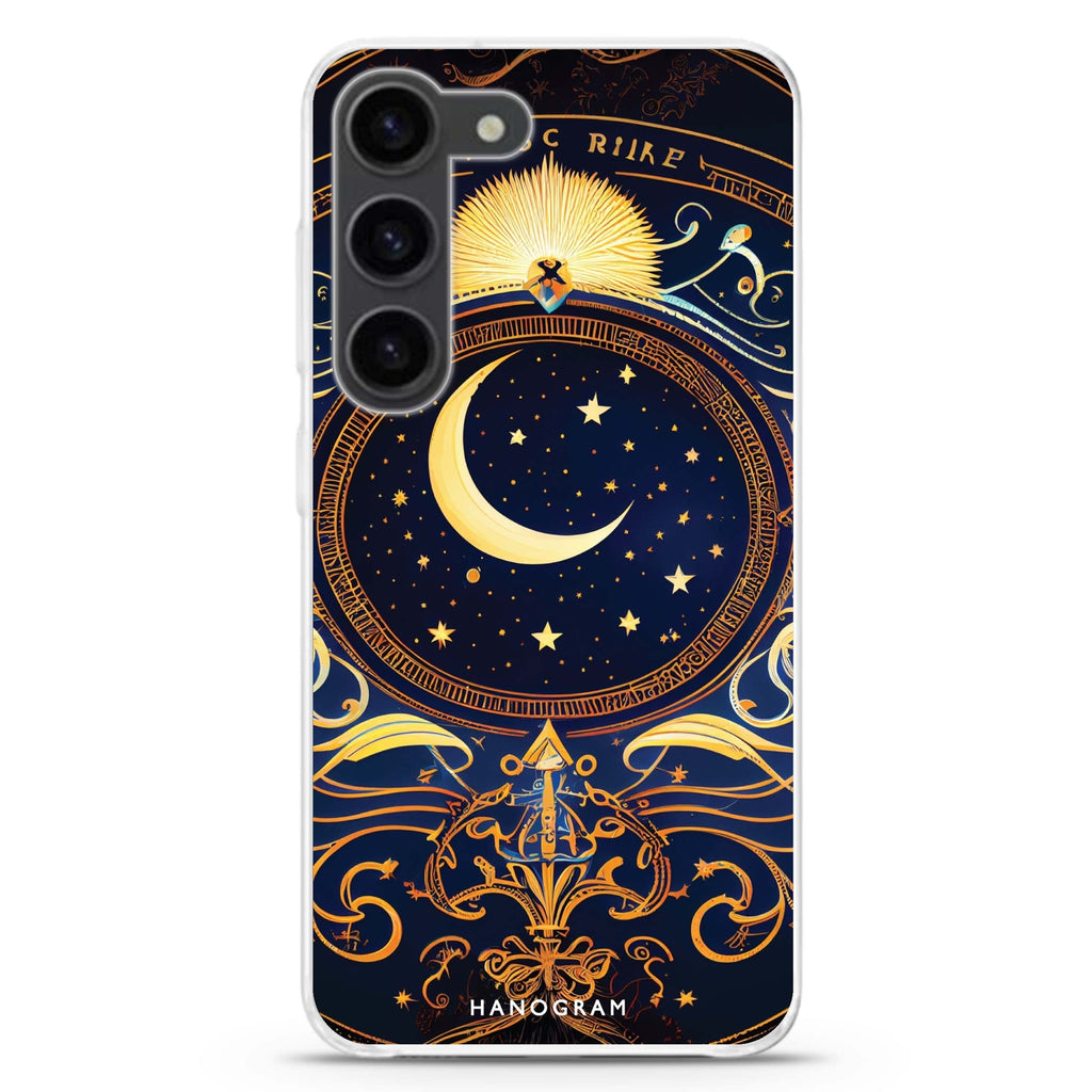 Magic Moon Samsung Galaxy 水晶透明保護殼