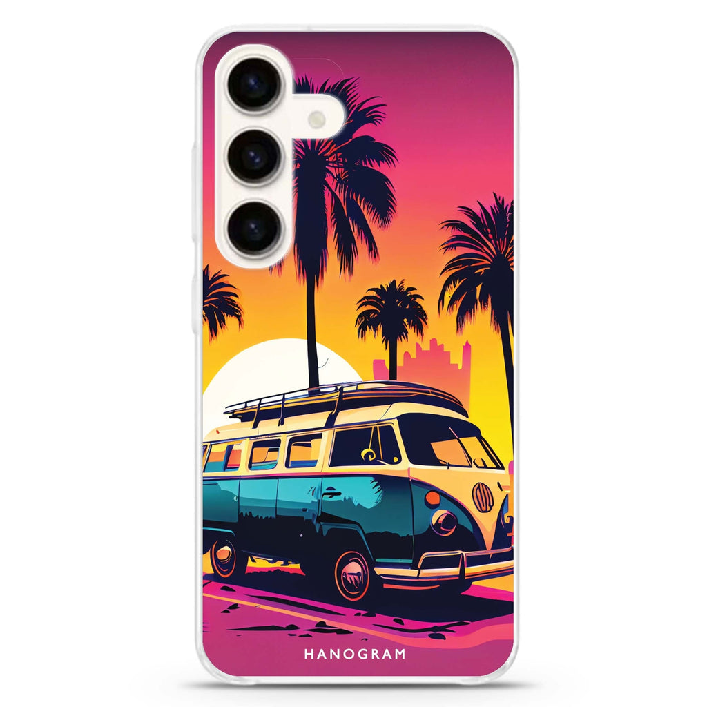 Travelling Samsung Galaxy S26/S25/S24 水晶透明保護殼正面展示