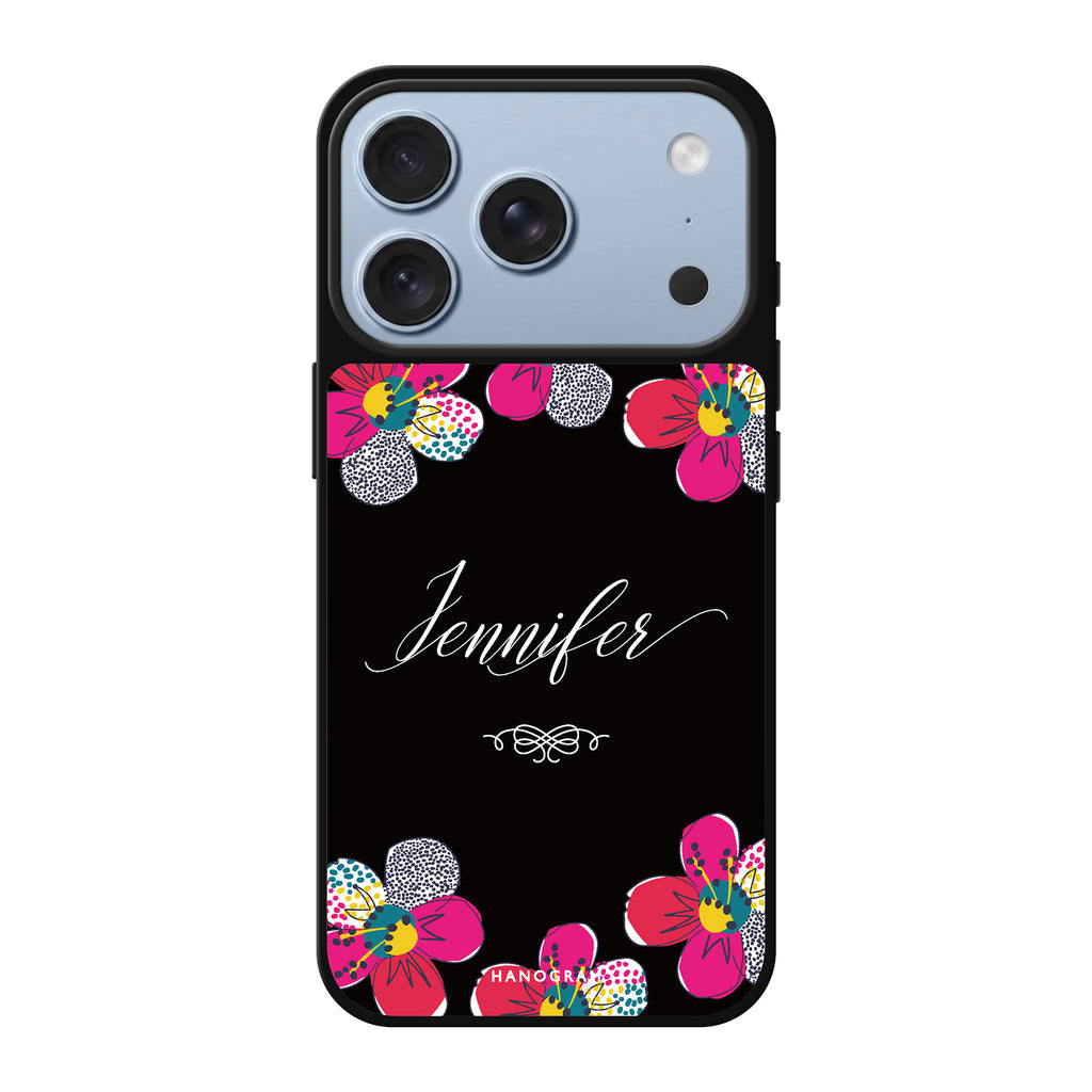 Stunning Floral 鏡面手機殼
