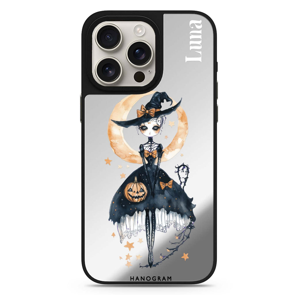 Mystic Witch Glow Magsafe 兼容鏡面手機殼