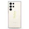 YourName Club Samsung Galaxy Ultra 可加名字透明保護殼，適用 S26/S25/S24/S23 Ultra，圖1