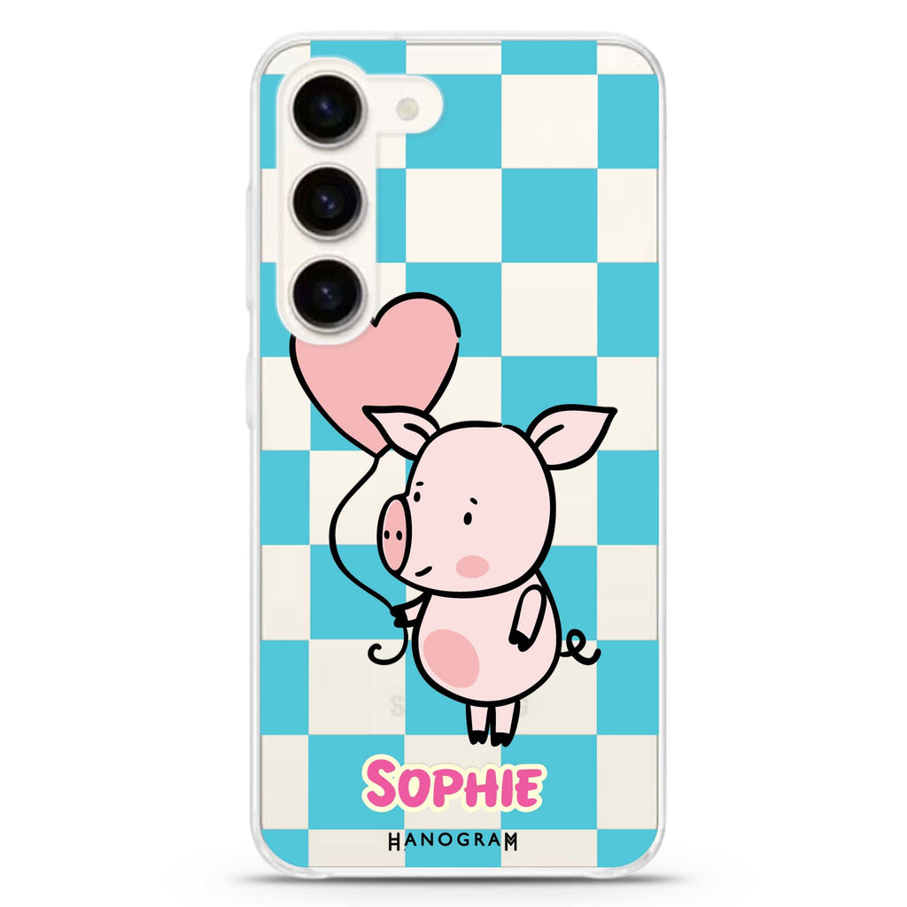 Sweet Pig Samsung Galaxy 水晶透明保護殼