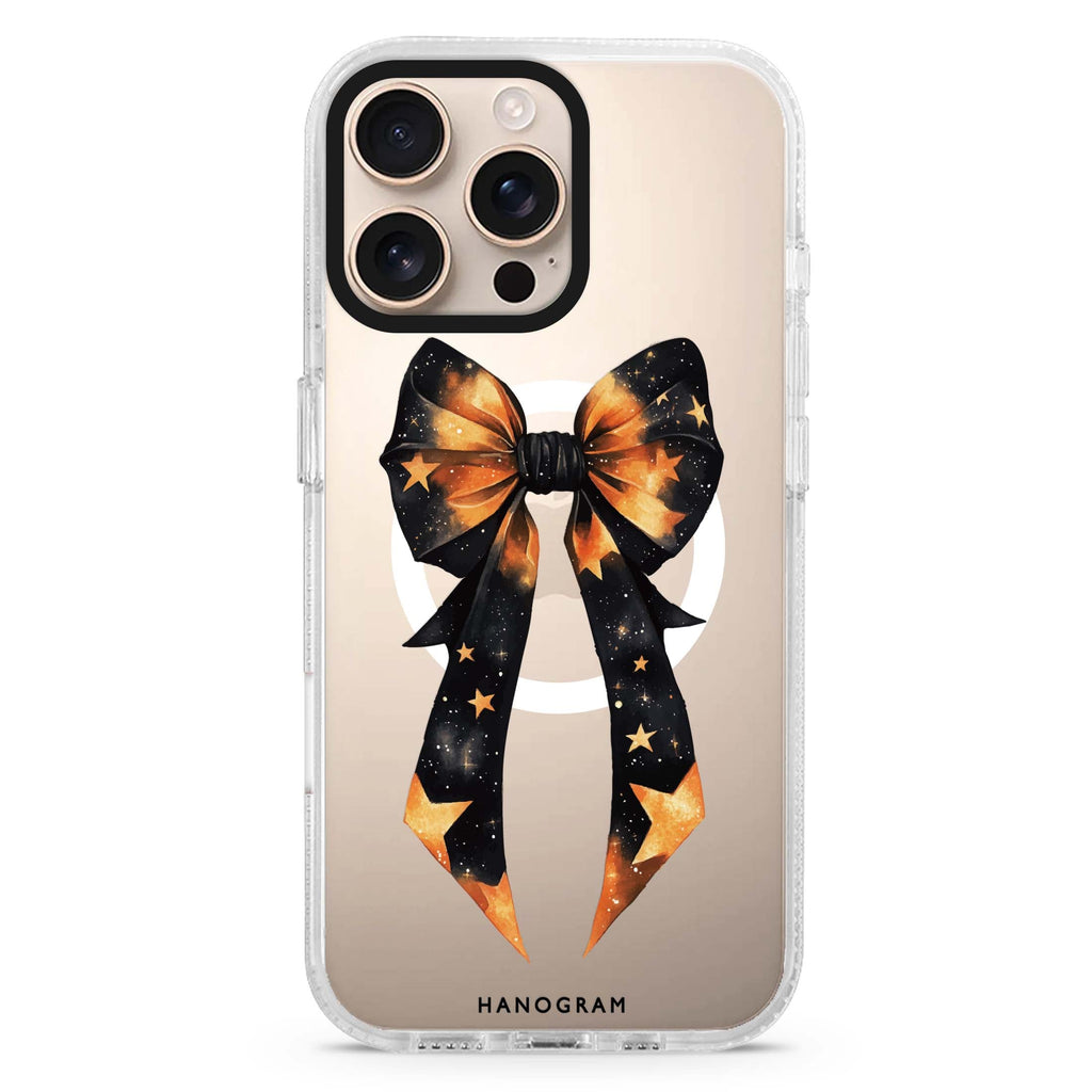Bewitched Bows & Stars Magsafe 兼容水晶透明保護殼