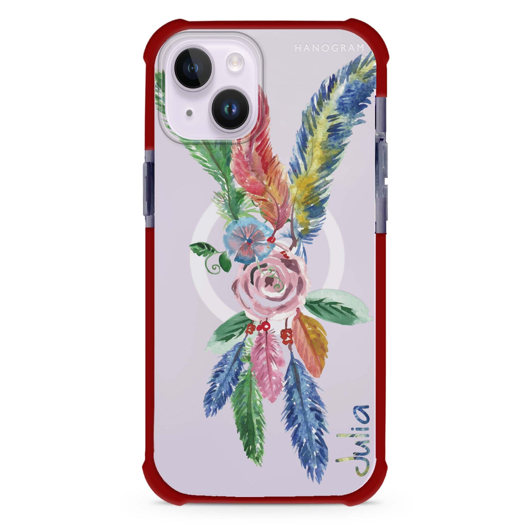 Feather iPhone 15 Plus Magsafe 兼容超強防摔保護殼