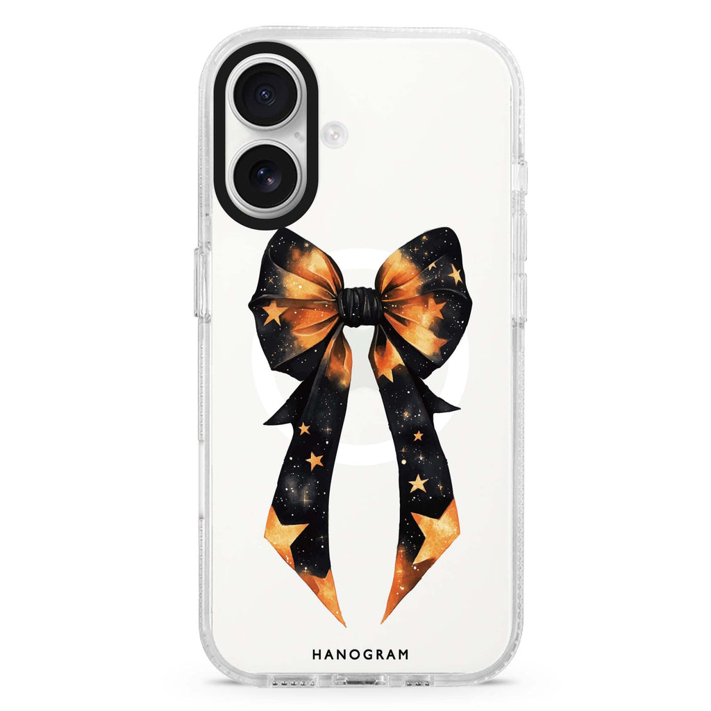 Bewitched Bows & Stars Magsafe 兼容水晶透明保護殼