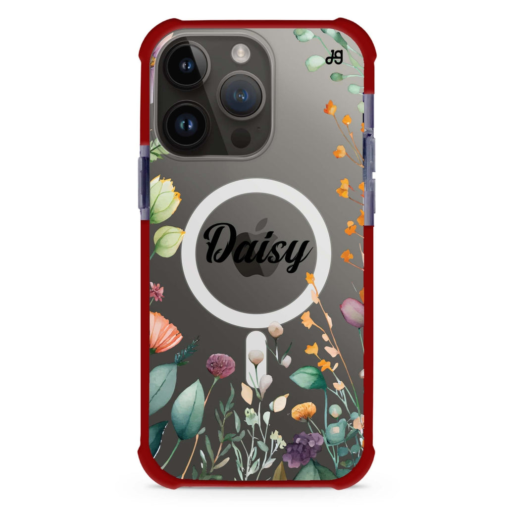 Beautiful Garden iPhone Magsafe 兼容超強防摔保護殼