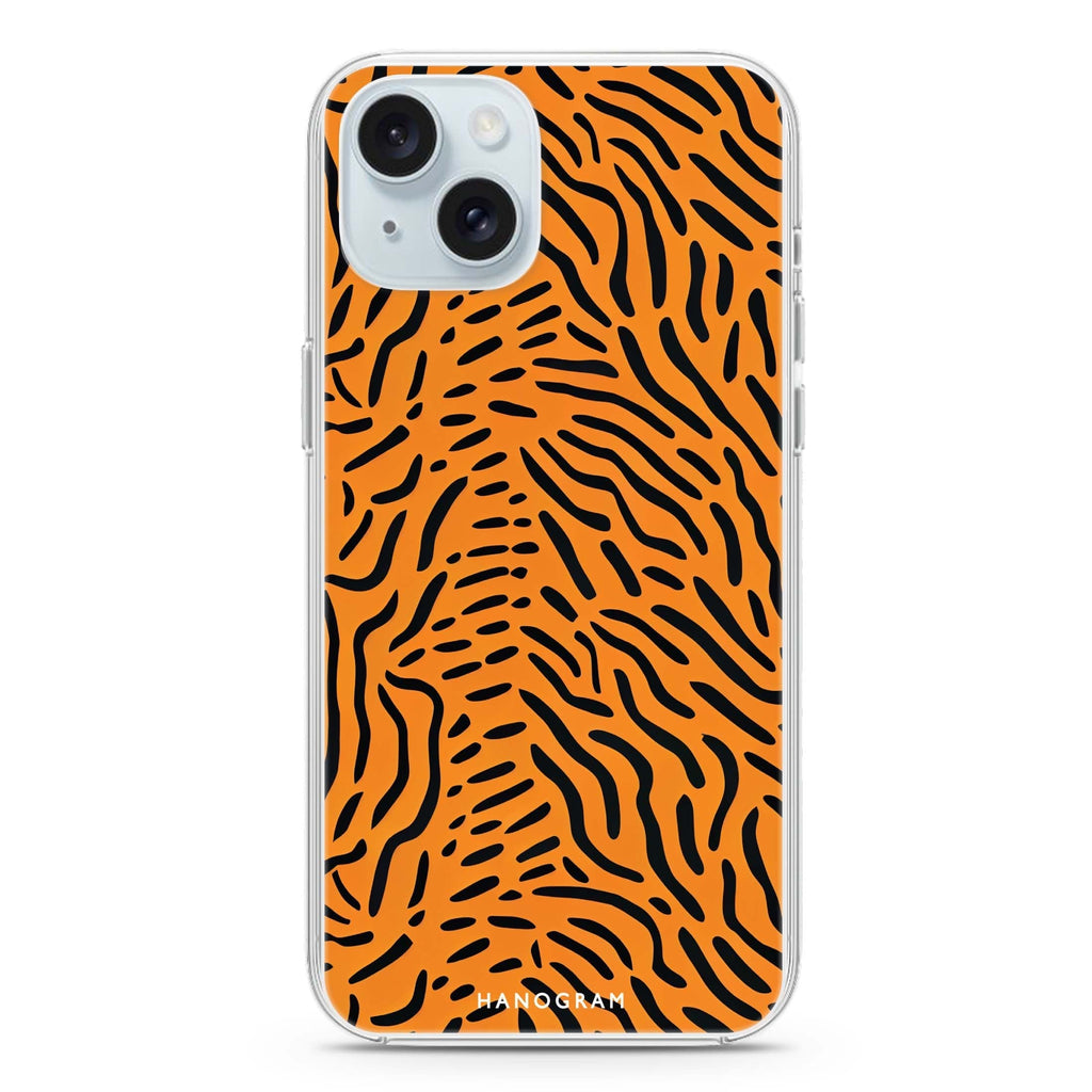 Leopard print iPhone 15 plus 水晶透明保護殼