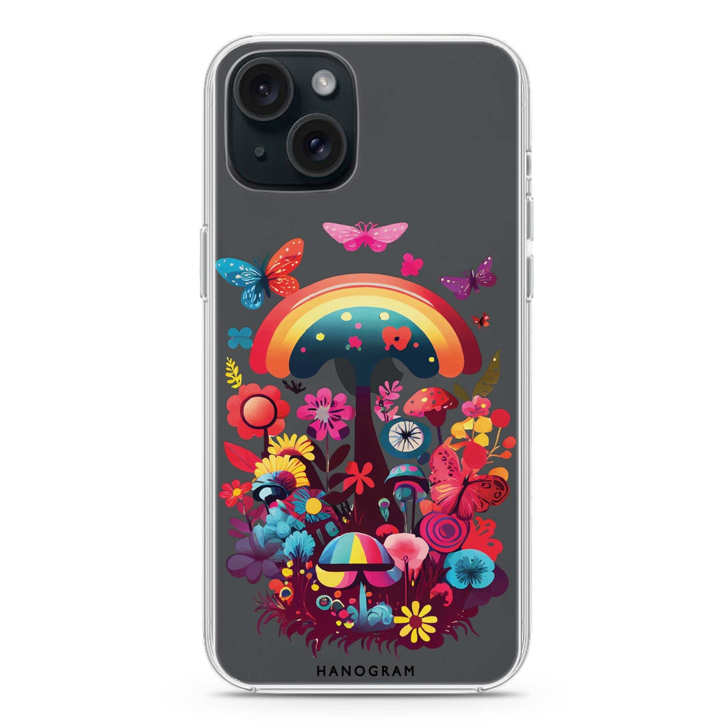 Magic Garden iPhone 15 plus 水晶透明保護殼