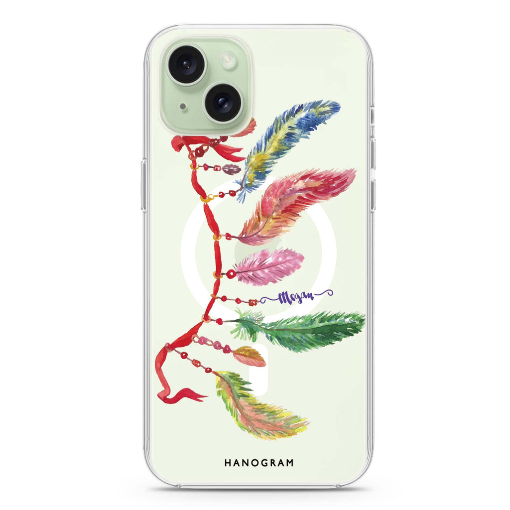 Feather II iPhone 15 Plus Magsafe 兼容水晶透明保護殼
