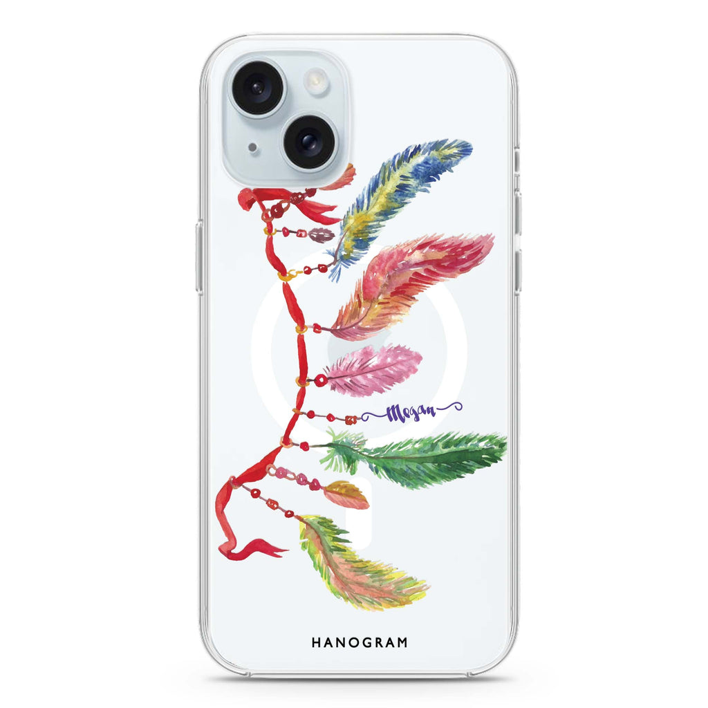 Feather II iPhone 15 Magsafe 兼容水晶透明保護殼