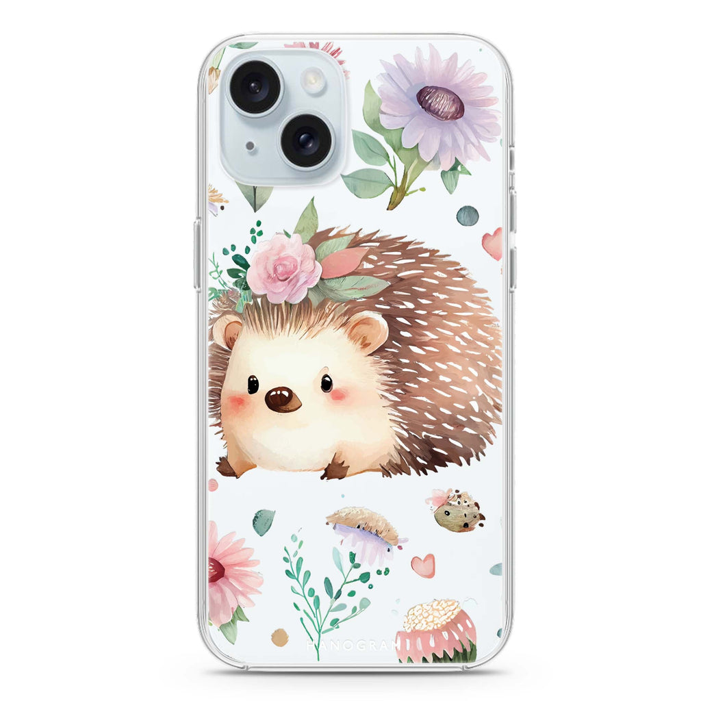 Hedgehog iPhone 15 plus 水晶透明保護殼