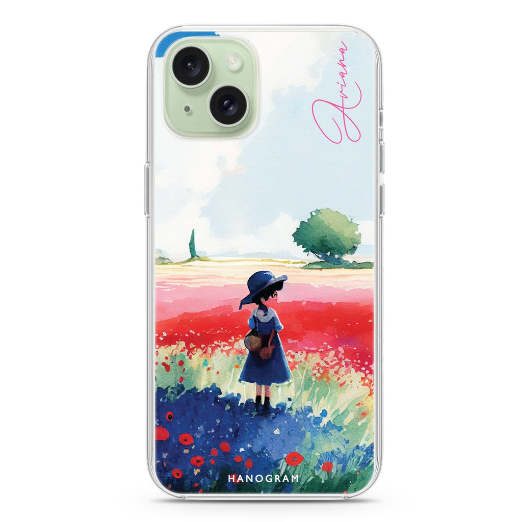A Little Girl iPhone 15 水晶透明保護殼
