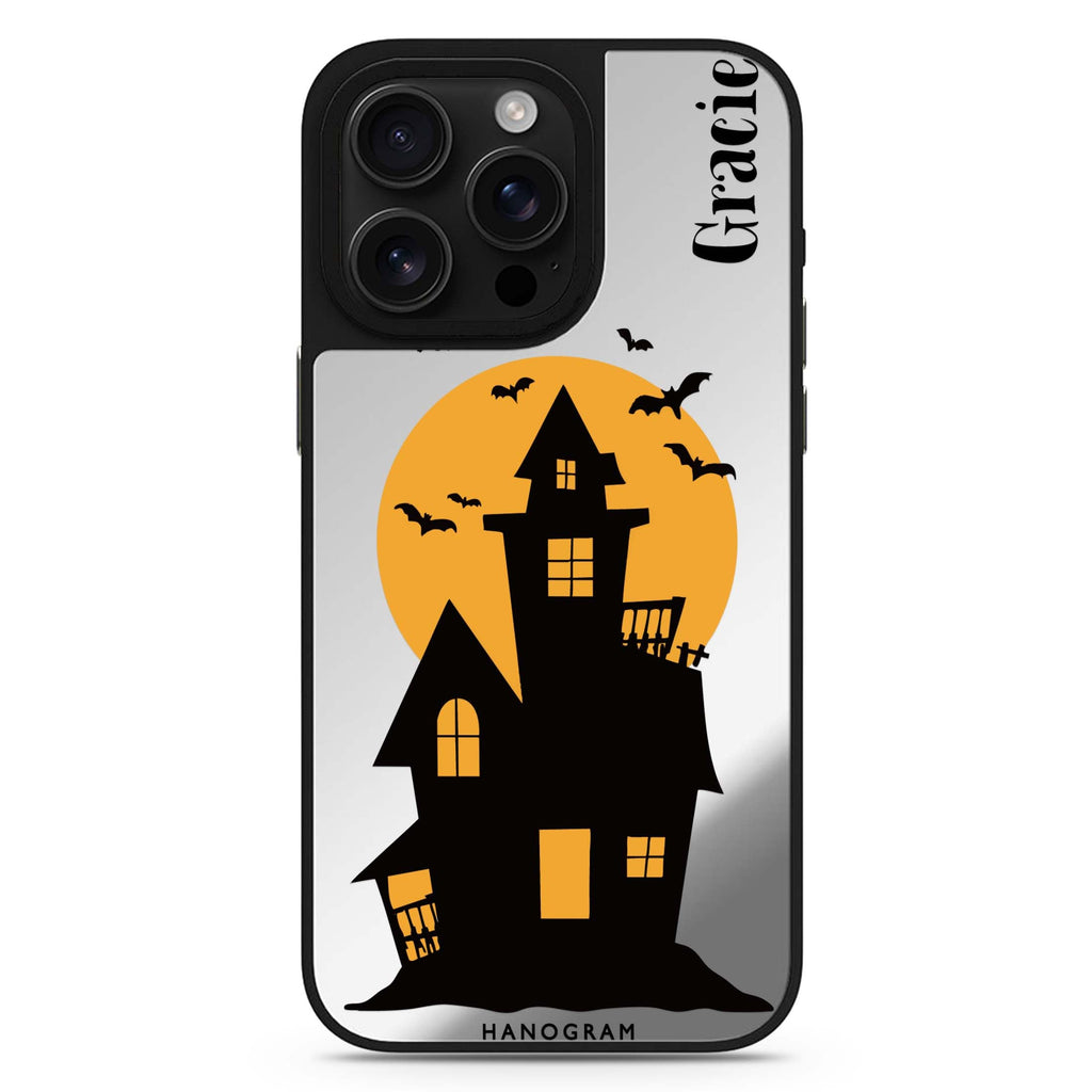 Moonlit Haunted House 鏡面手機殼