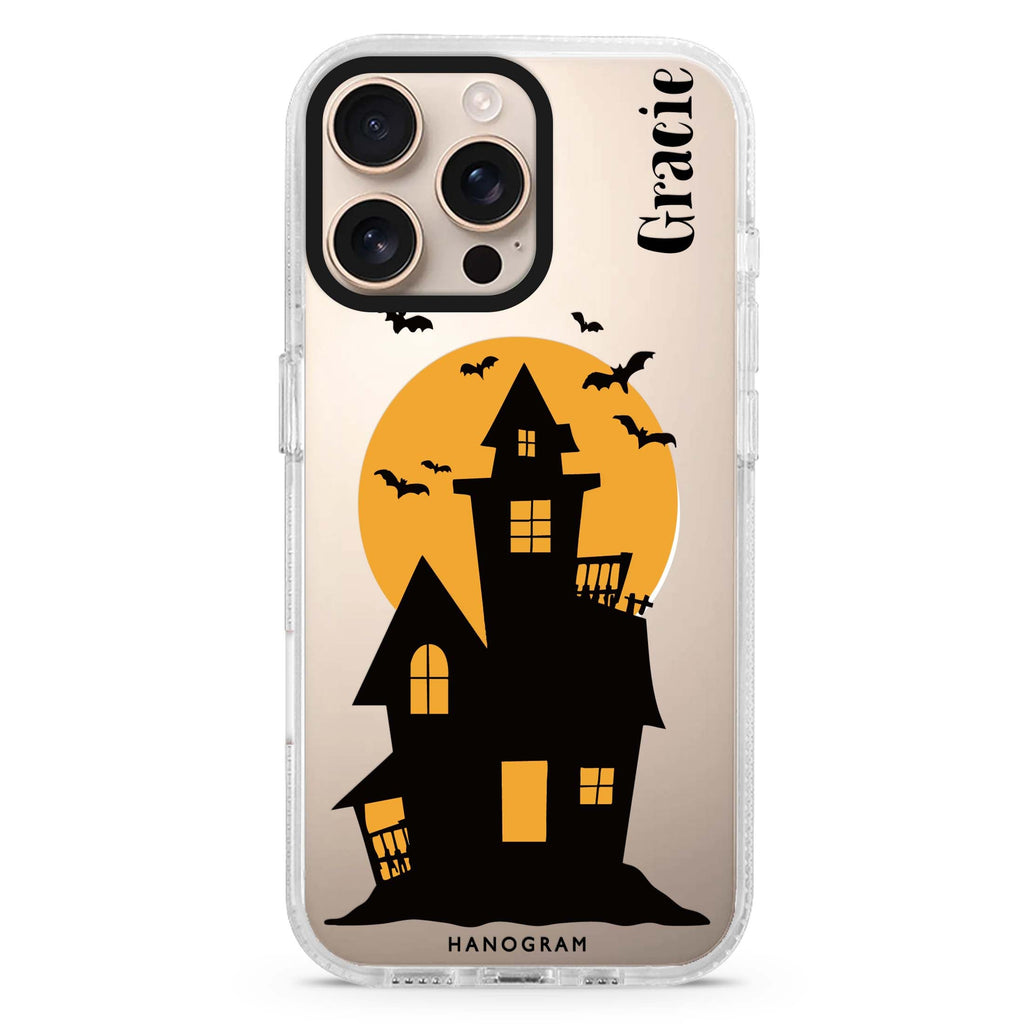 Moonlit Haunted House Magsafe 兼容水晶透明保護殼