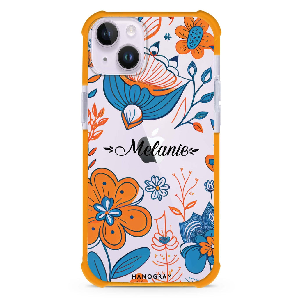 Floral Pattern 超強防摔保護殼