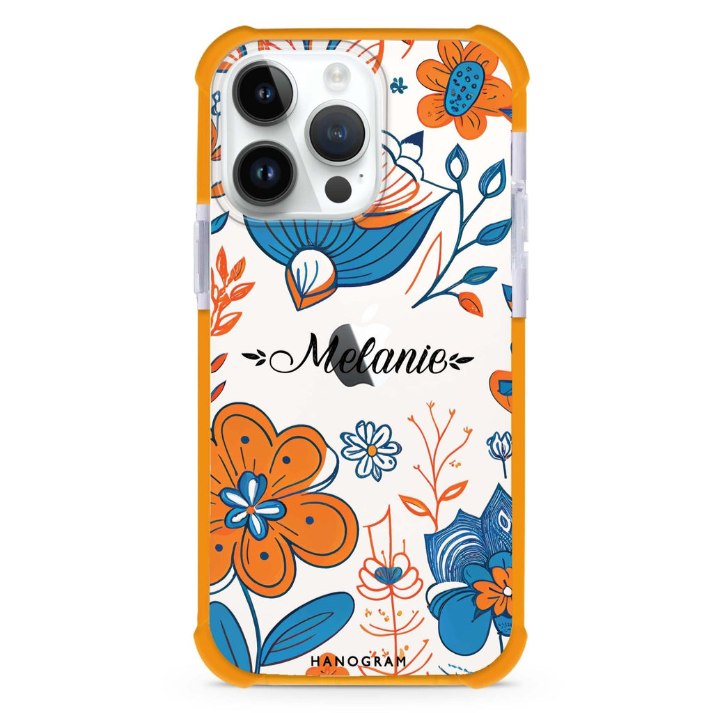 Floral Pattern 超強防摔保護殼
