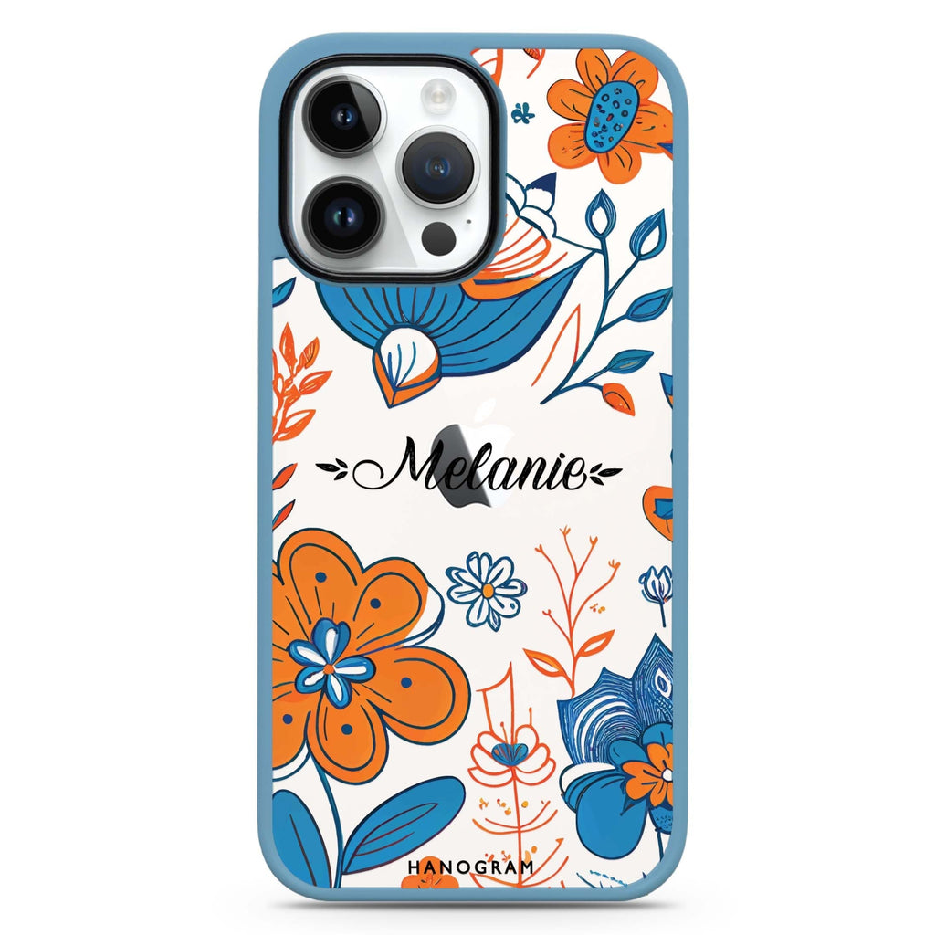 Floral Pattern 防衝擊保護殼
