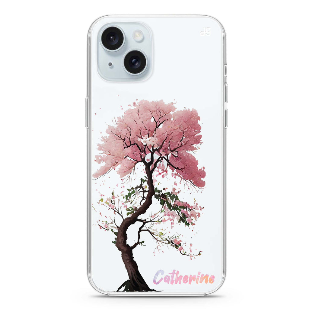 Cherry tree iPhone 15 水晶透明保護殼