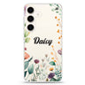 Beautiful Garden Samsung Galaxy S26/S25/S24 可加名字水晶透明保護殼正面展示