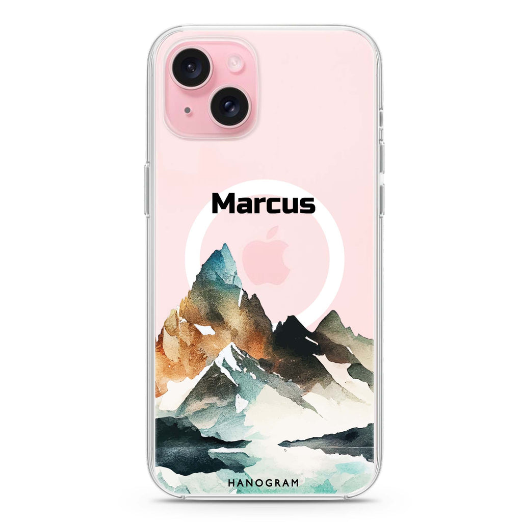 Hills iPhone 15 Plus Magsafe 兼容水晶透明保護殼