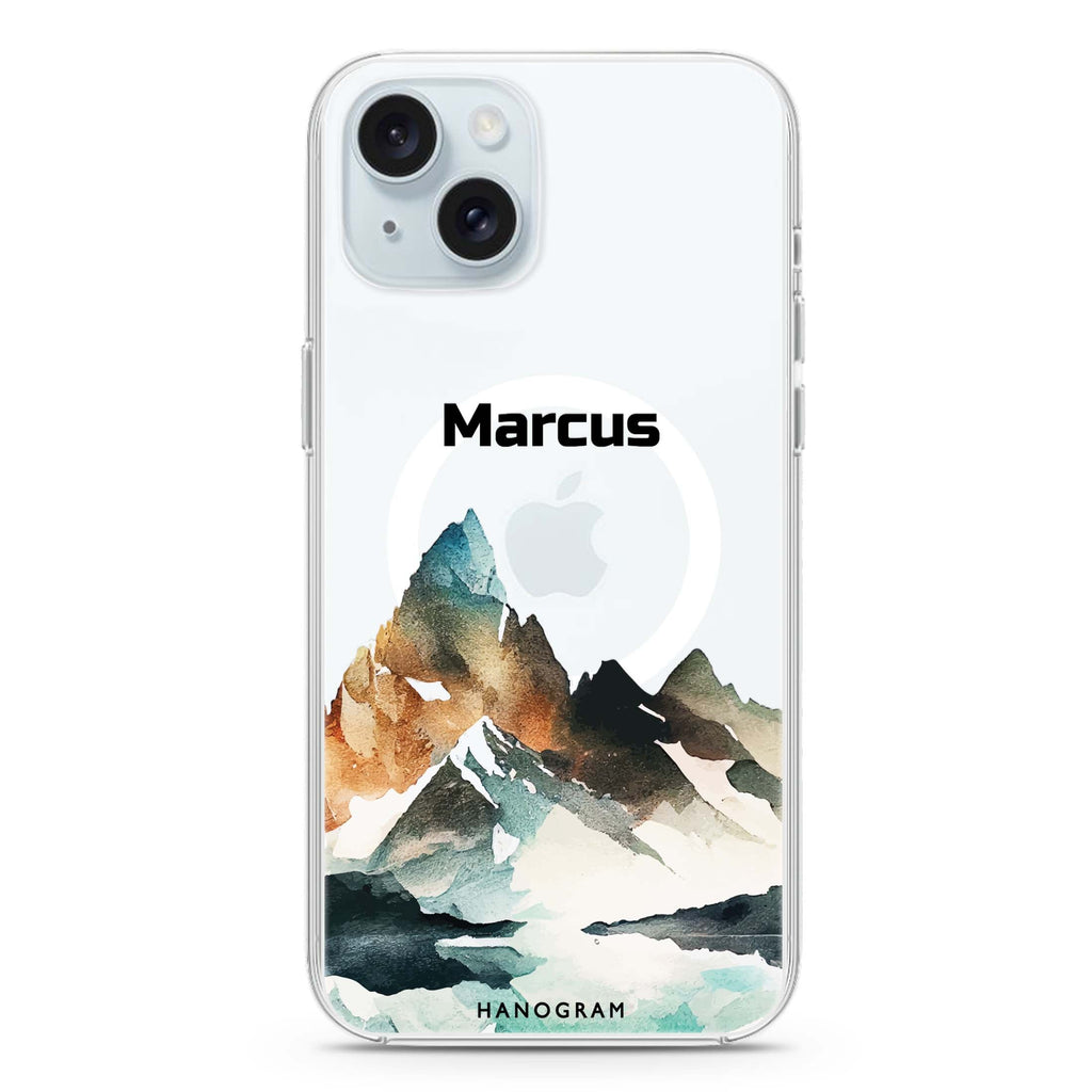 Hills iPhone 15 Magsafe 兼容水晶透明保護殼