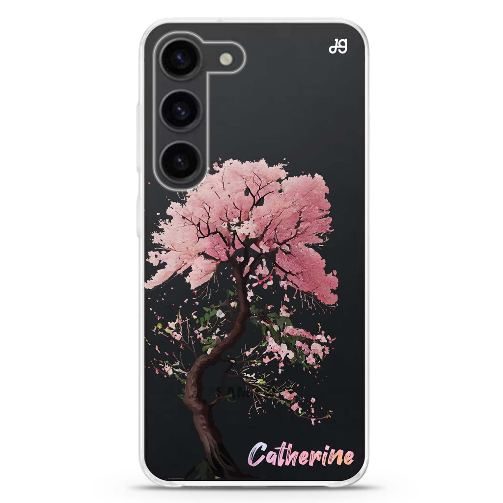 Cherry tree Samsung Galaxy 水晶透明保護殼
