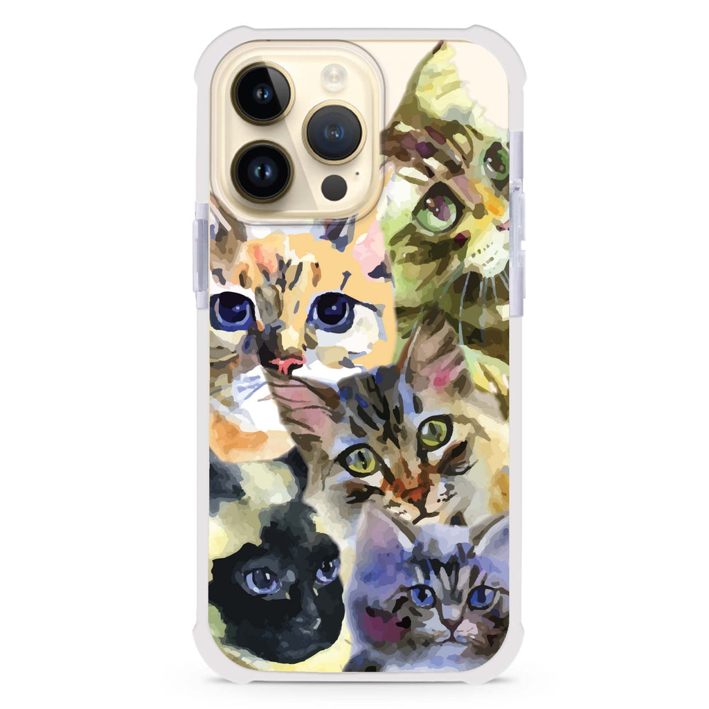 Watercolour Cat 超強防摔保護殼