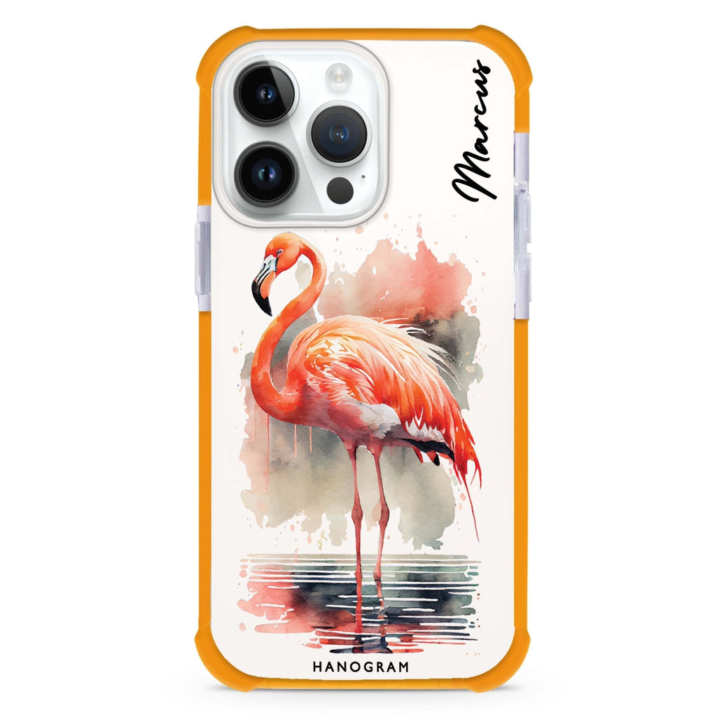 Flamingo in water 超強防摔保護殼