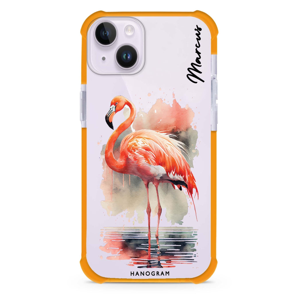 Flamingo in water 超強防摔保護殼