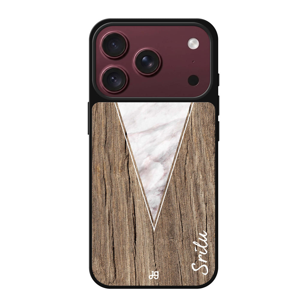 Marble & Wood II 鏡面手機殼