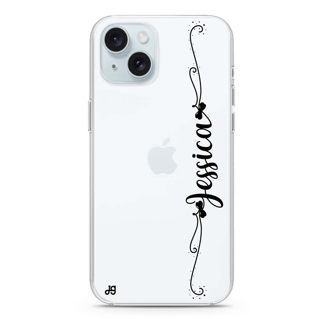 Custom iPhone 15 plus 水晶透明保護殼