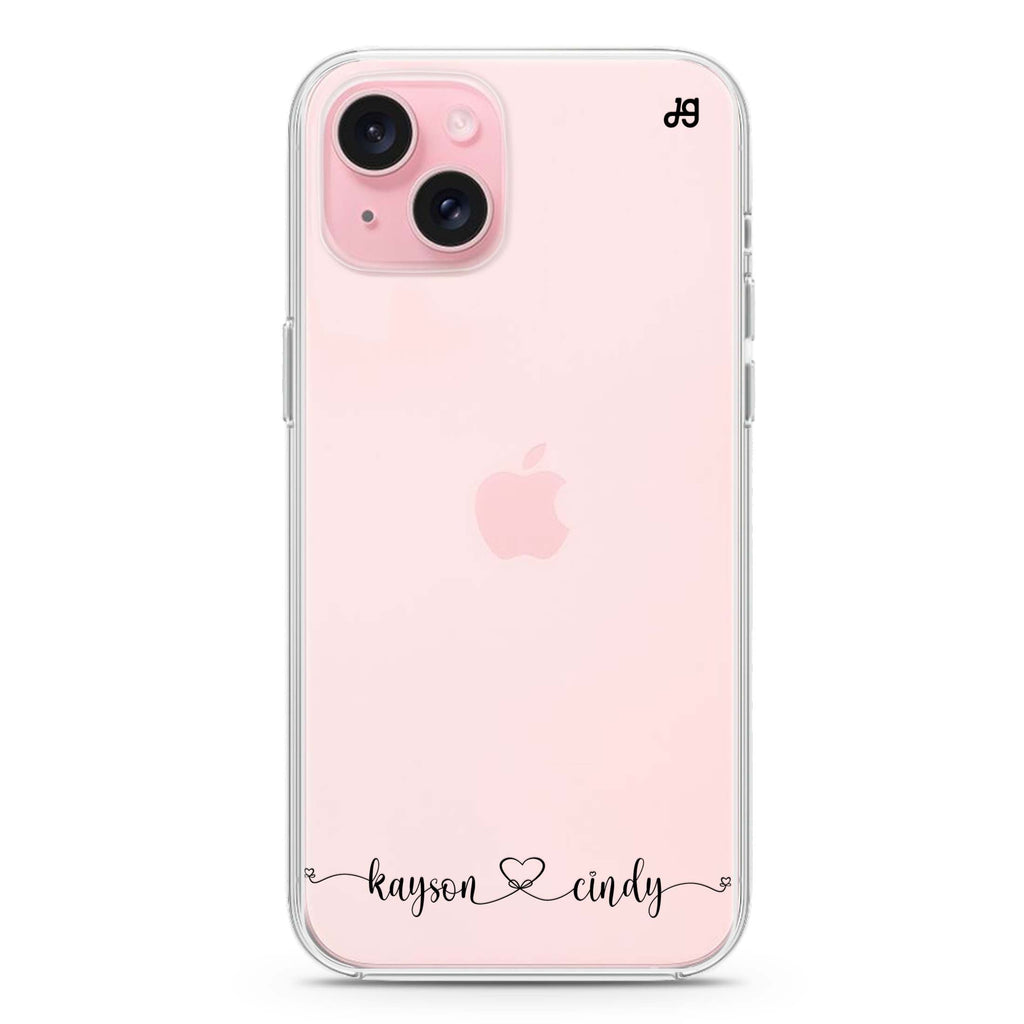 Custom iPhone 15 水晶透明保護殼