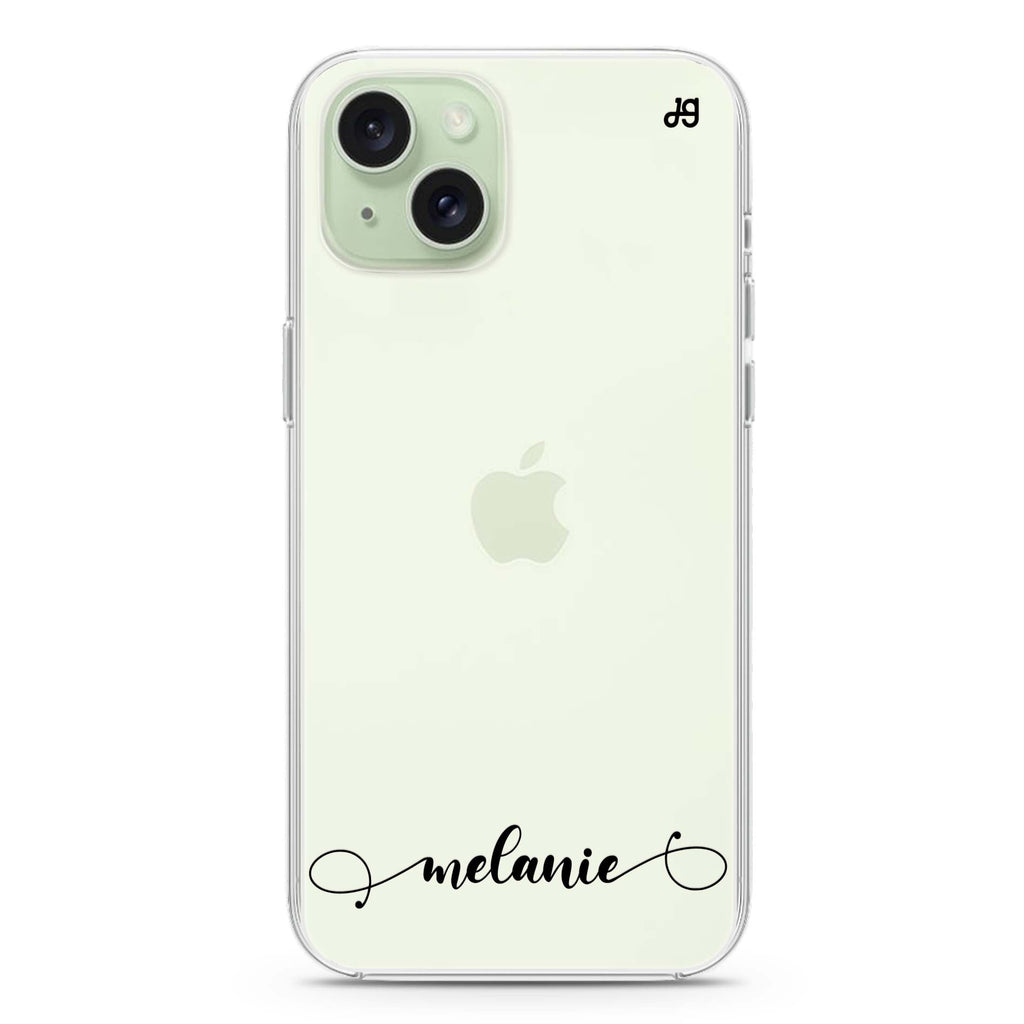 Custom iPhone 15 plus 水晶透明保護殼