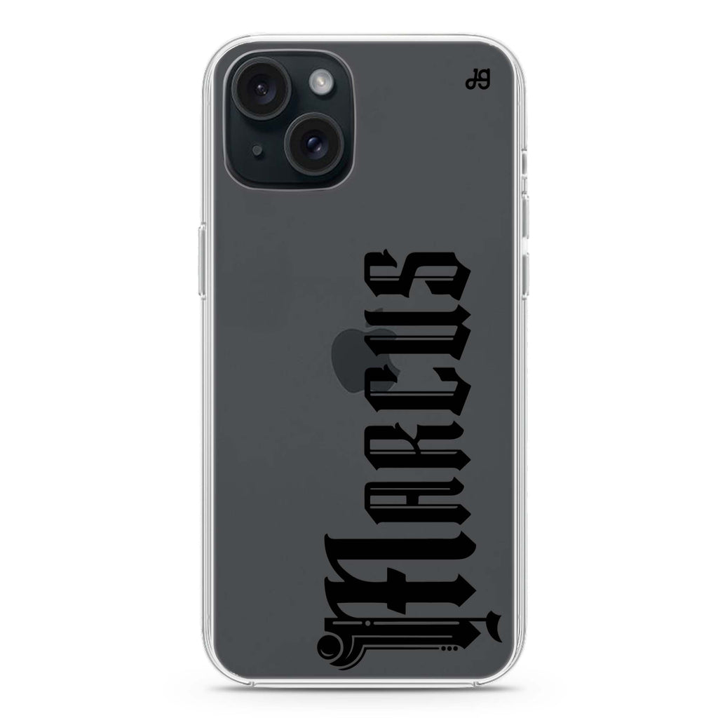 Custom iPhone 15 plus 水晶透明保護殼