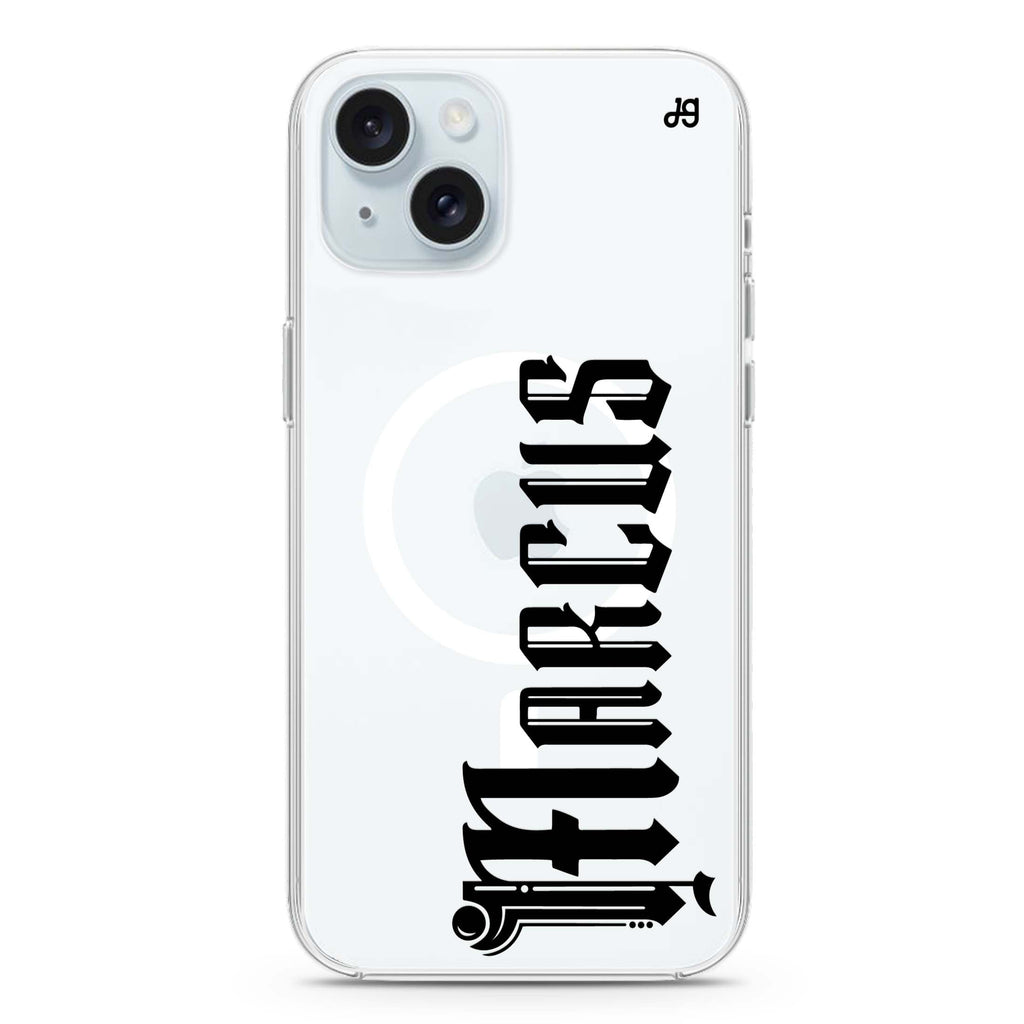 Custom iPhone 15 Plus Magsafe 兼容水晶透明保護殼