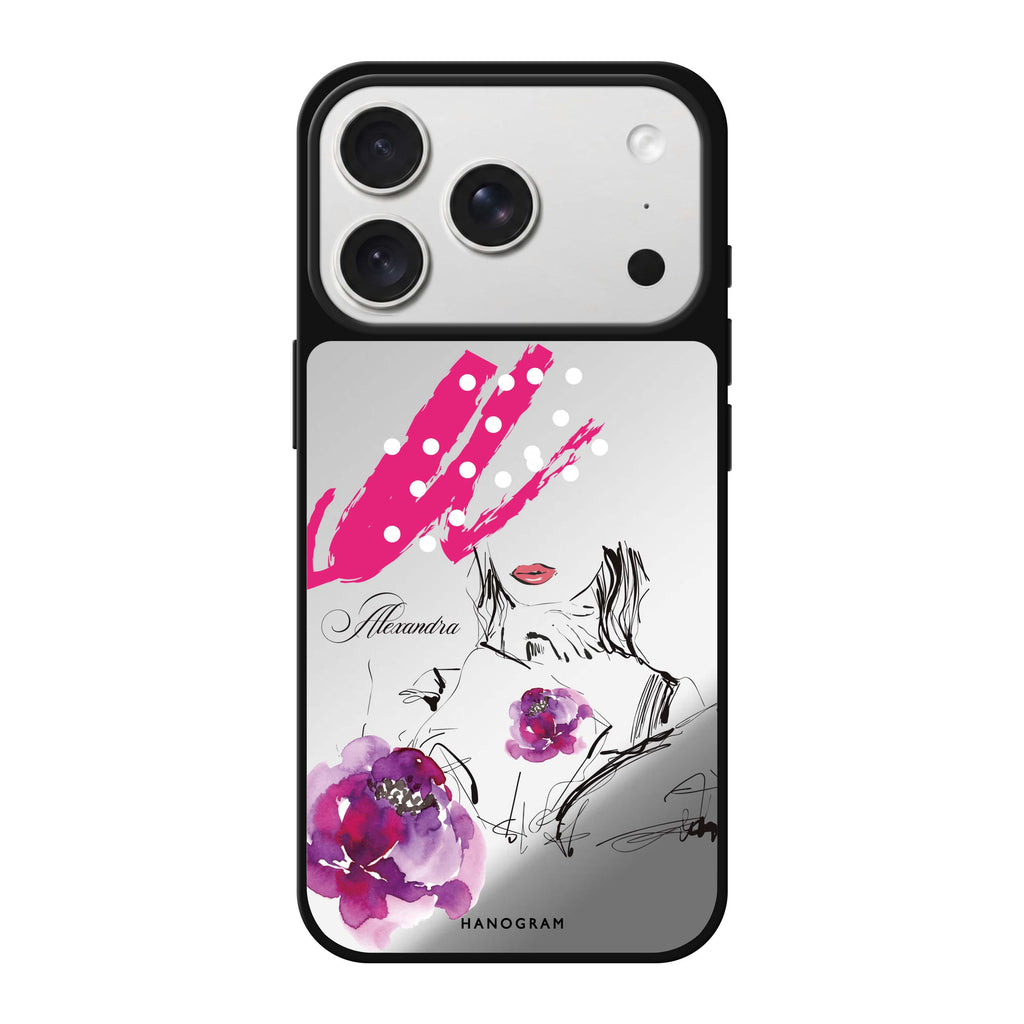 Floral Makeup 鏡面手機殼