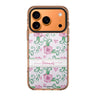 The Dancing Flower iPhone 17 Pro Max MagSafe 水晶透明保護殼 花卉圖案設計 可自訂名字 圖1