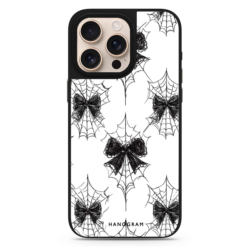 Gothic Web Lace Magsafe 兼容鏡面手機殼