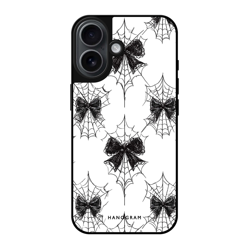 Gothic Web Lace Magsafe 兼容鏡面手機殼