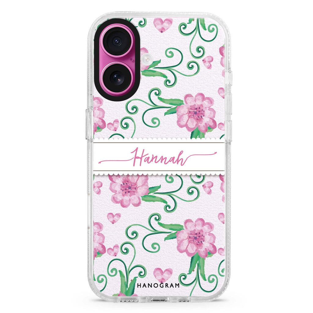 The Dancing Flower Magsafe 兼容水晶透明保護殼