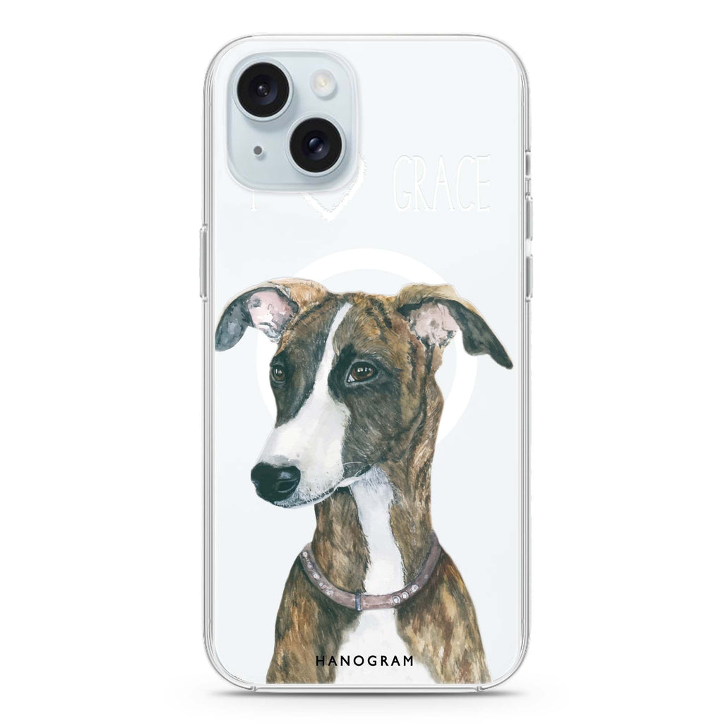 Whippet iPhone 15 Plus Magsafe 兼容水晶透明保護殼