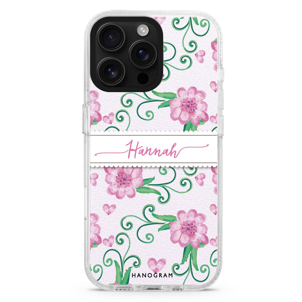 The Dancing Flower Magsafe 兼容水晶透明保護殼