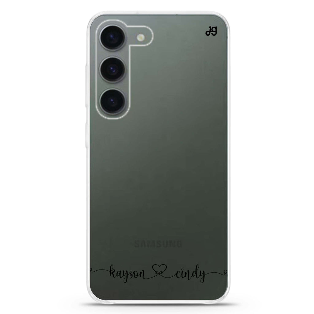 Custom Samsung Galaxy 水晶透明保護殼