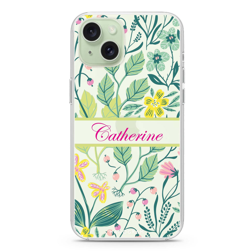 Fleur Fusion iPhone 15 plus 水晶透明保護殼