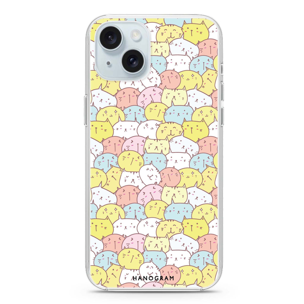 Meow Melodies iPhone 15 水晶透明保護殼