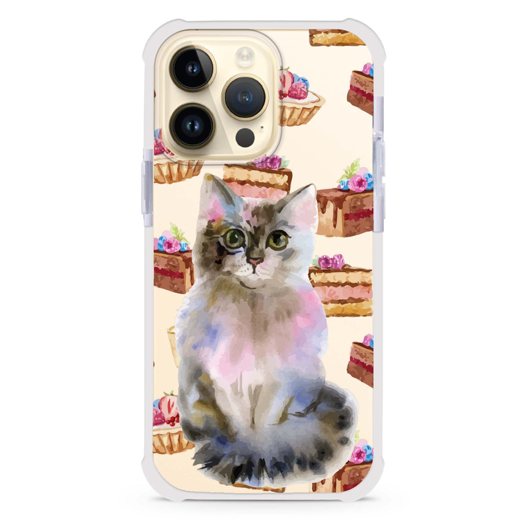 Watercolour Cat 超強防摔保護殼